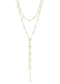 Satellite Necklace: Gold