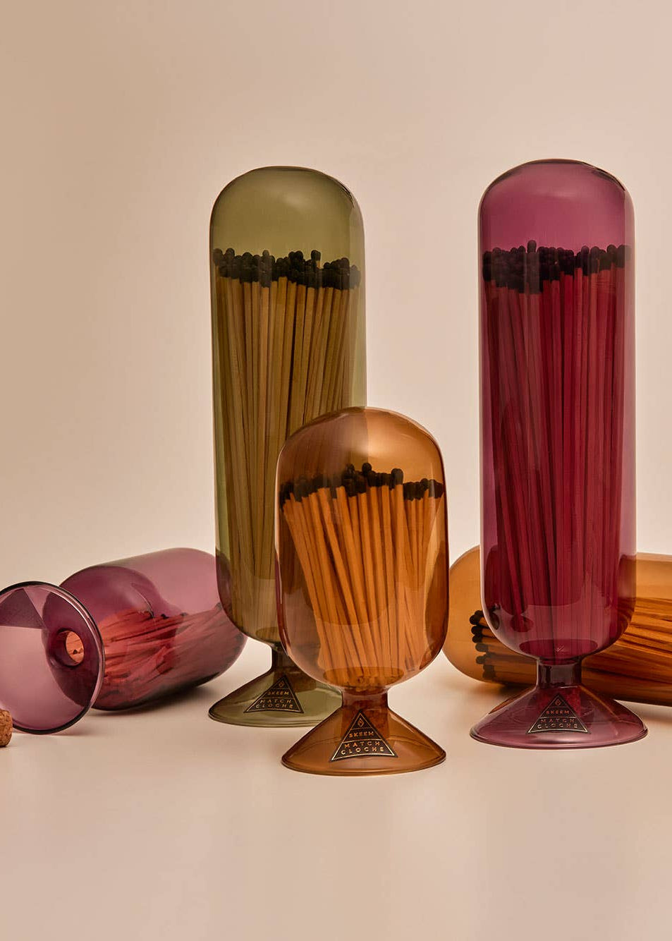 Match Cloche, Amber