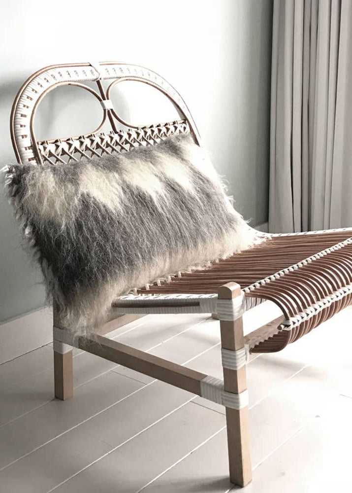 Torrey Recycled Wool Cushion: Lumbar