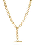 Tbar Necklace - Gold