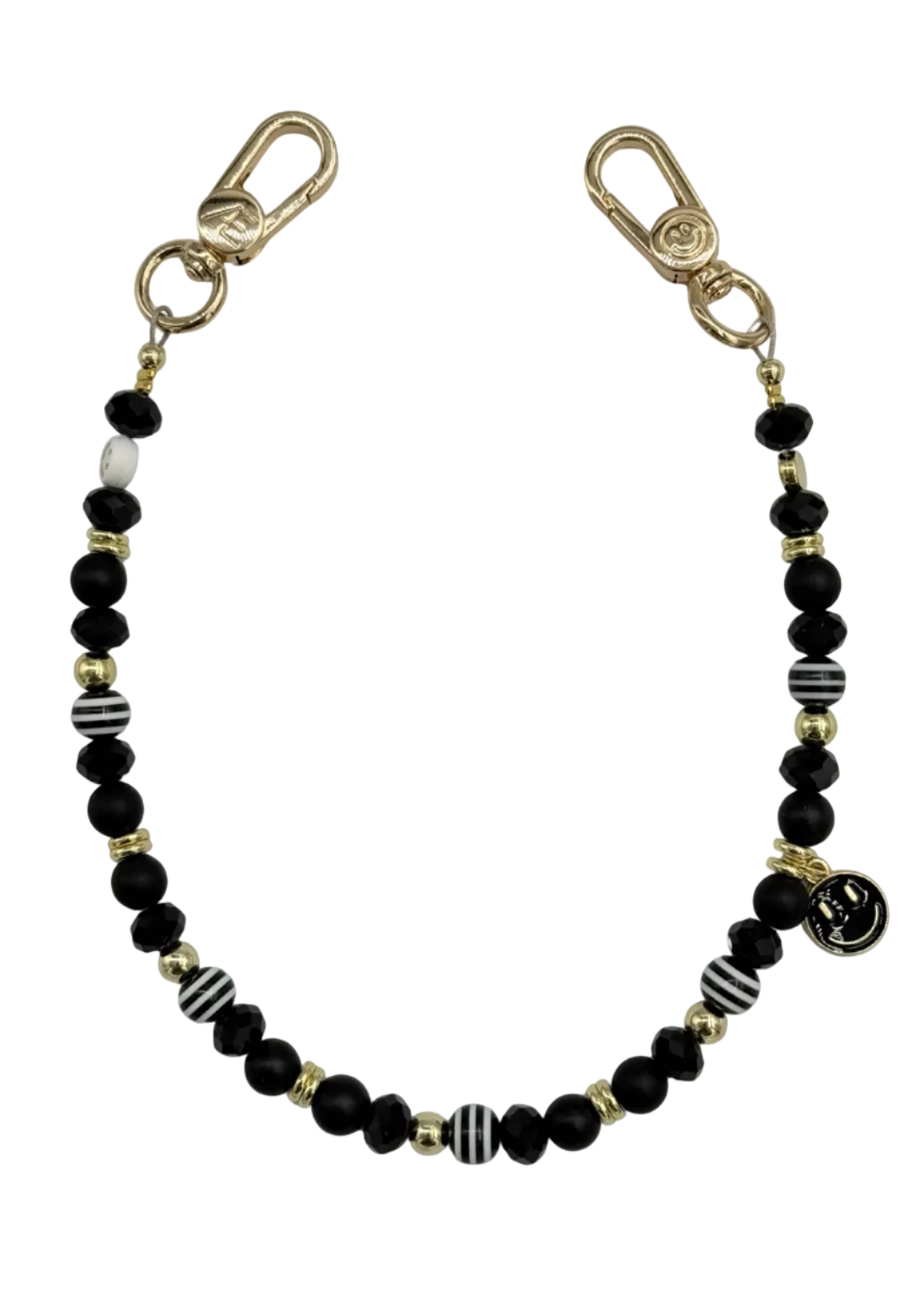 Onyx Phone Wristlet: Gold