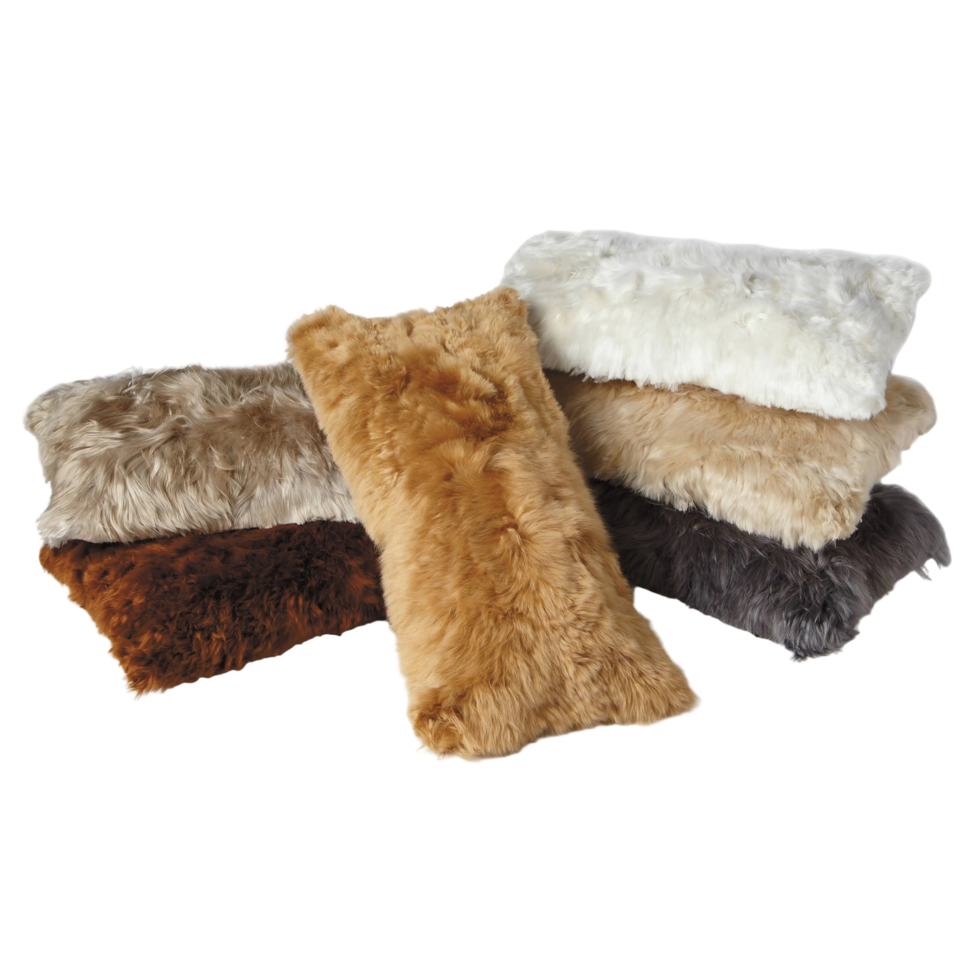 Alpaca Pillow: Blue