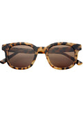 Jasper Acetate Unisex Sunglasses: Milky Tortoise