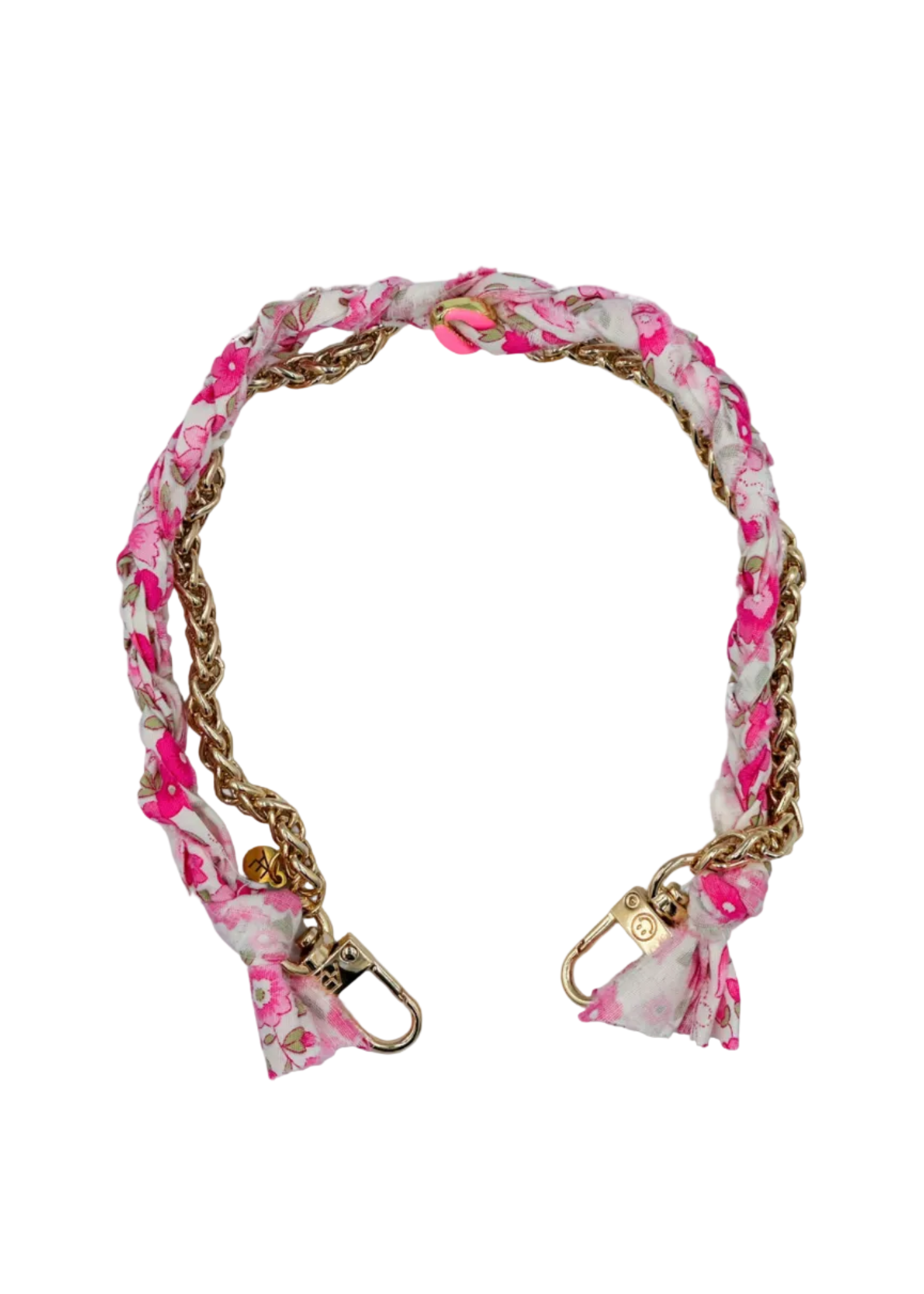 Lotus Phone Wristlet Gold Chain
