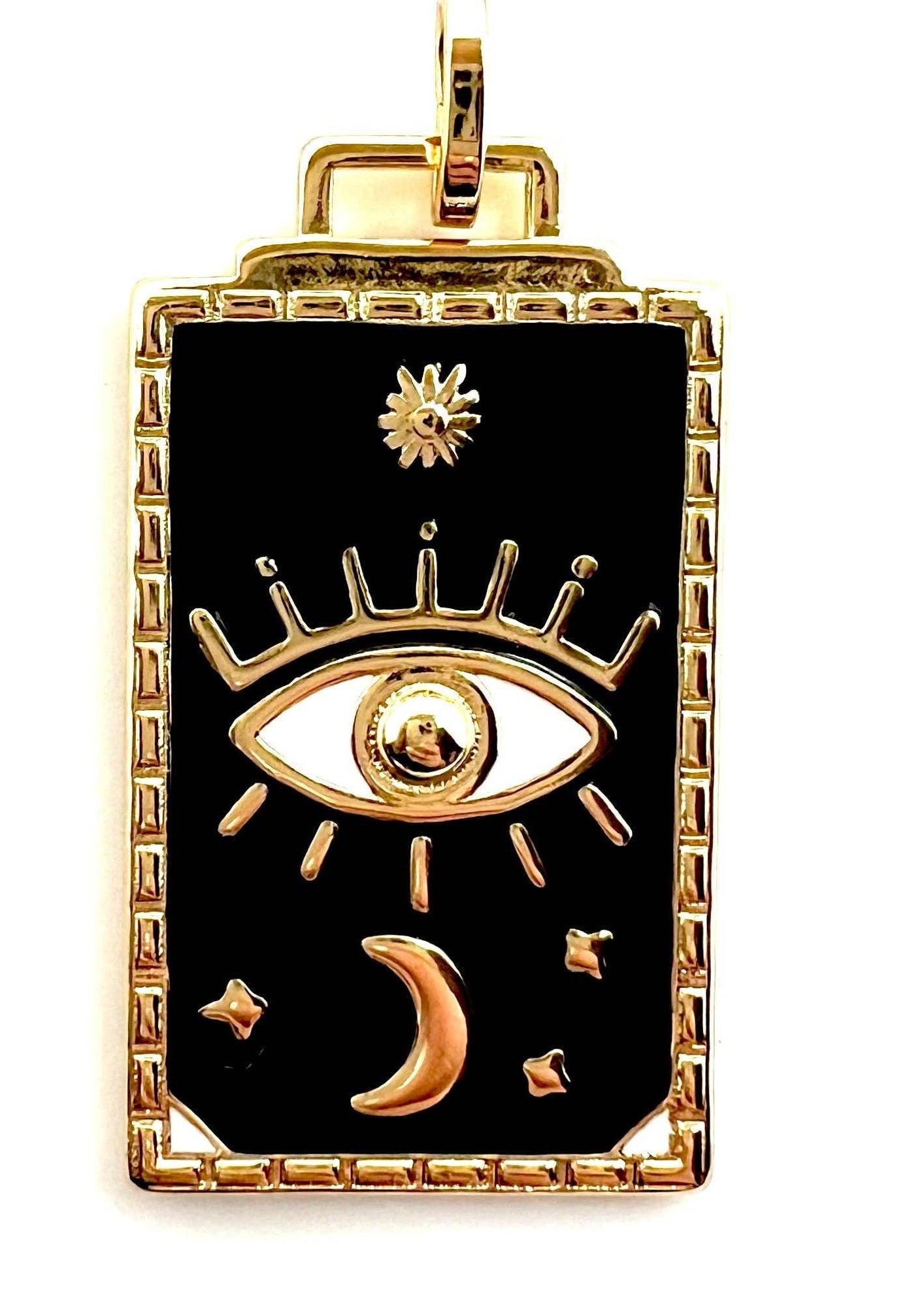 Evil Eye Dog Tag