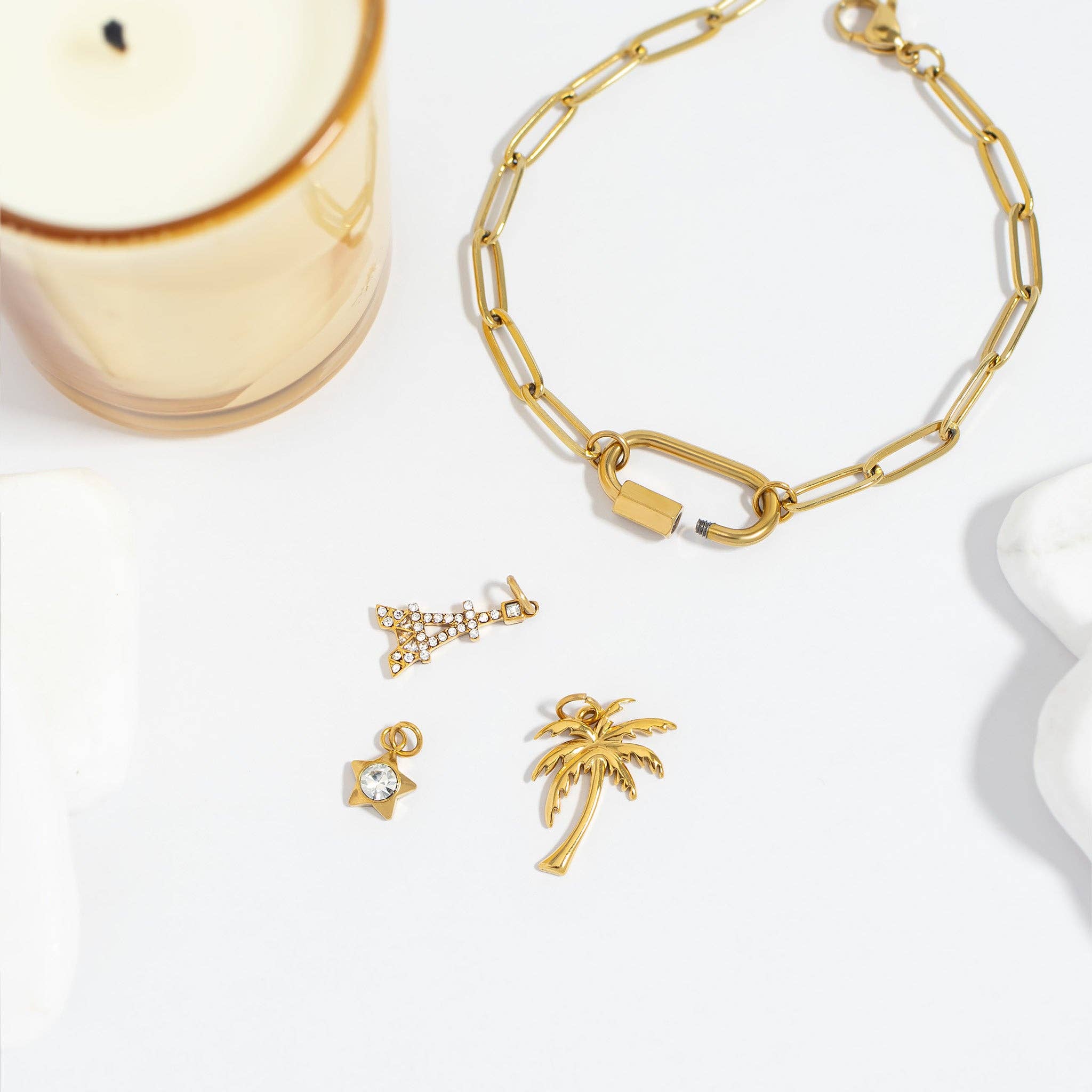 Paperclip Bracelet - Gold