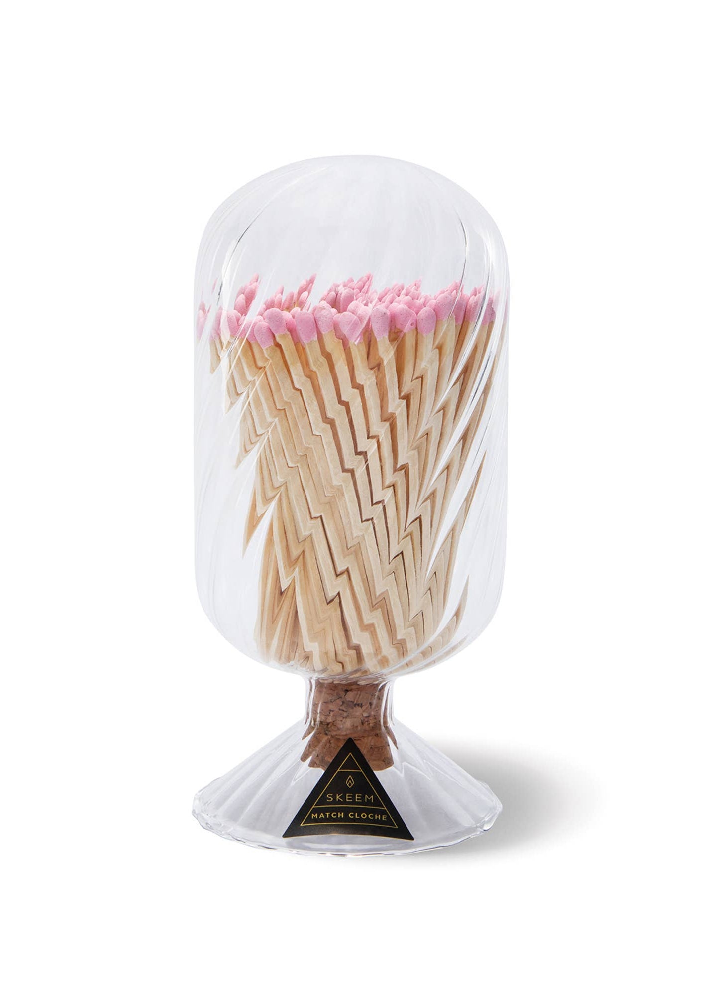 Helix Match Cloche, Pink-tip Matches