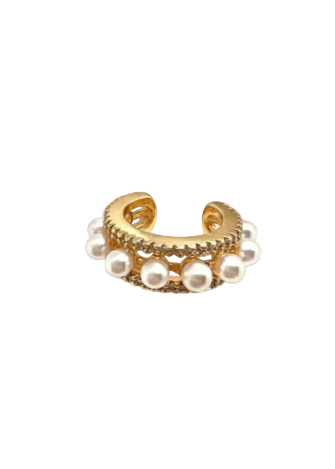 Bubble Pearl Ear Cuff