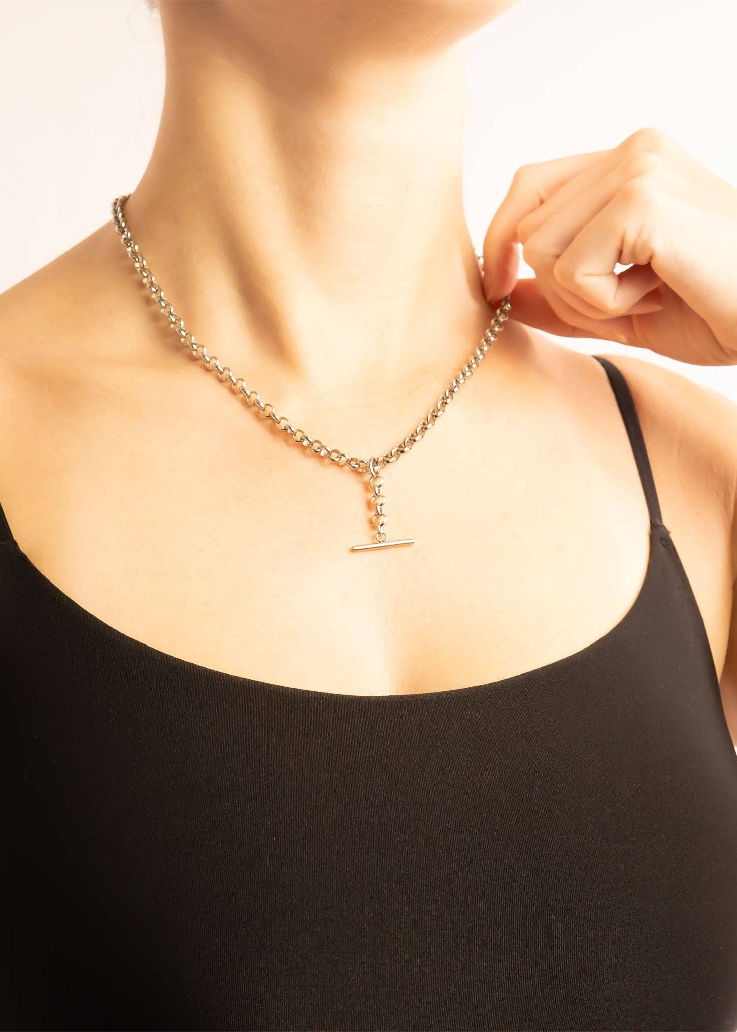 Tbar Necklace - Gold