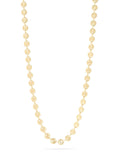 Sunburst Chain Necklace - Gold