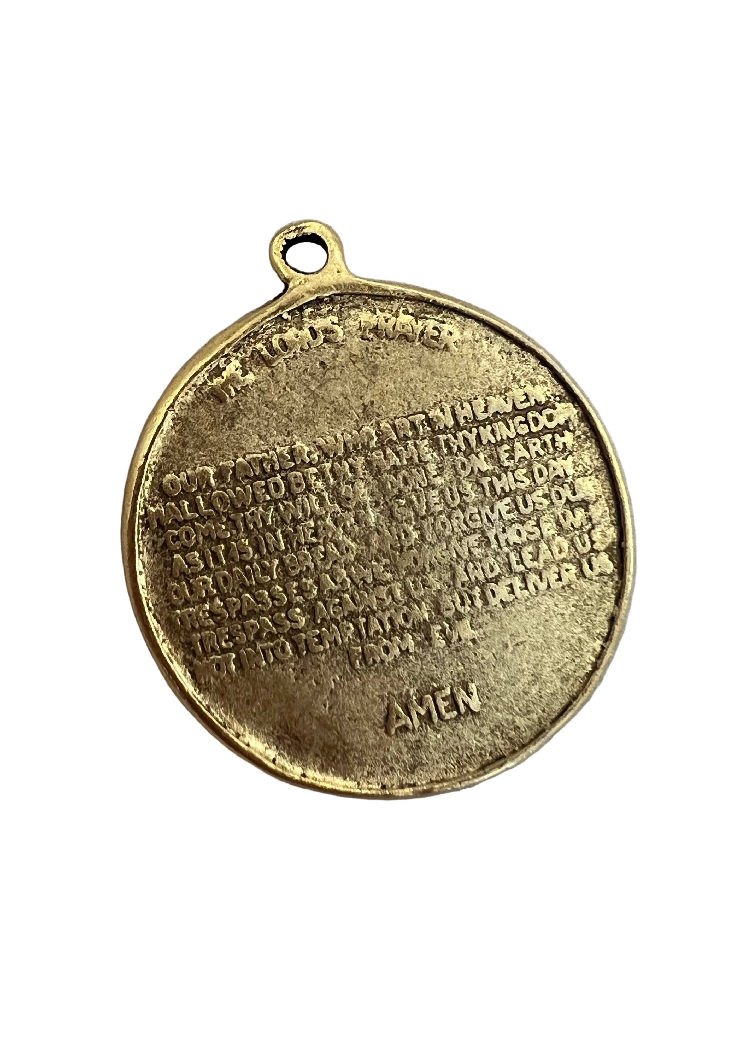 Cross Coin Charm