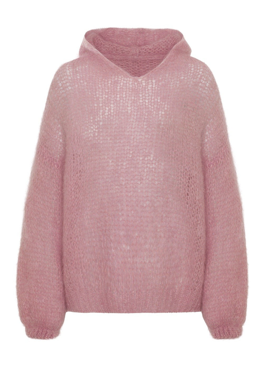 Antonella Mohair Hoodie Light Pink