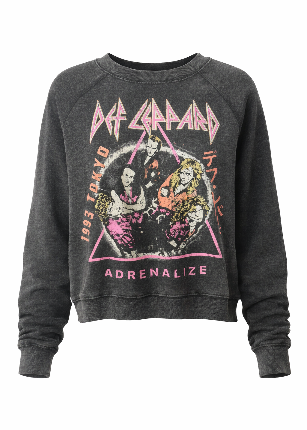 Def Leppard Adrenalize Long Sleeve Sweatshirt