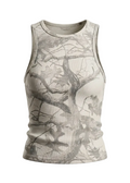 Cream Camo Tank