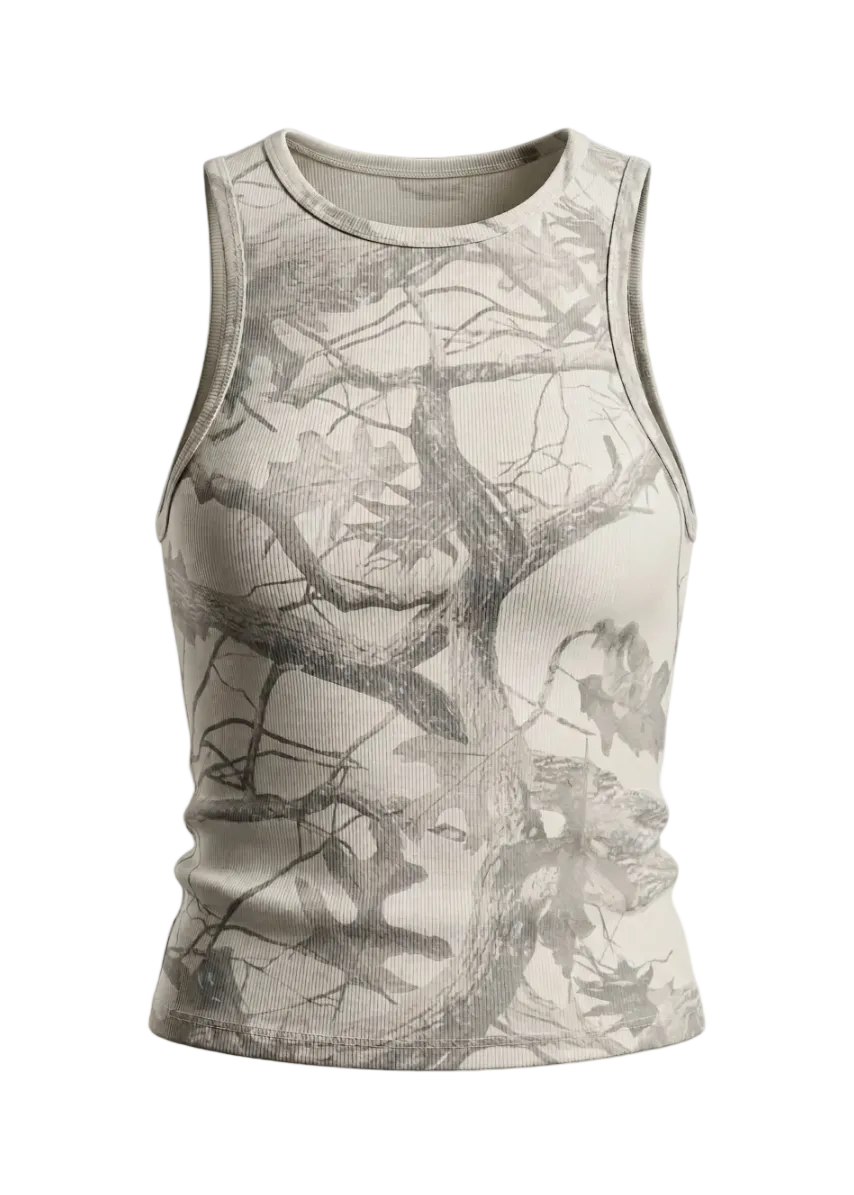 Cream Camo Tank