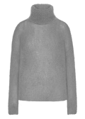 Livia LS Roll Neck Pullover Grey