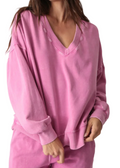 Ava Sweatshirt Acid- Peony