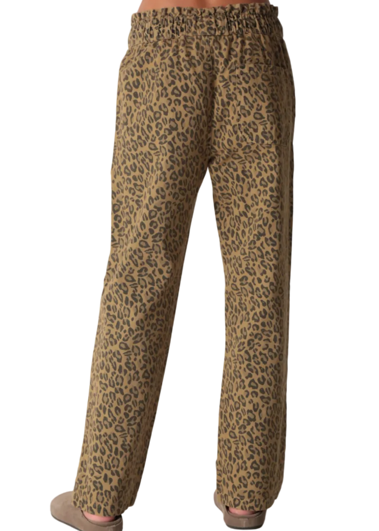 Easy Pant Leopard- Natural