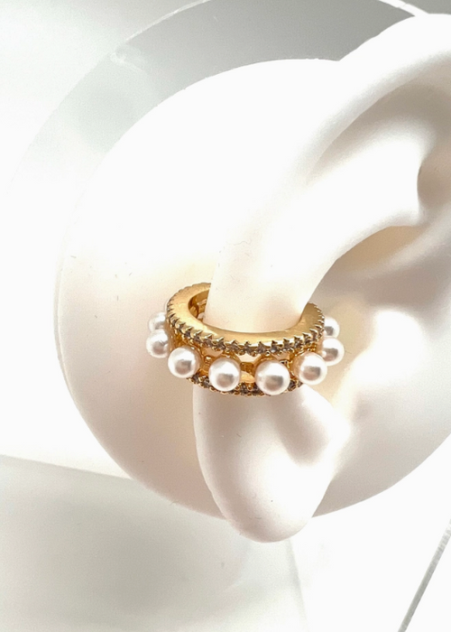 Bubble Pearl Ear Cuff