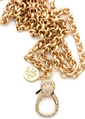 Matte Oval Chain Gold 36"