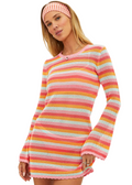 Libbi Dress Guava Jelly Crochet