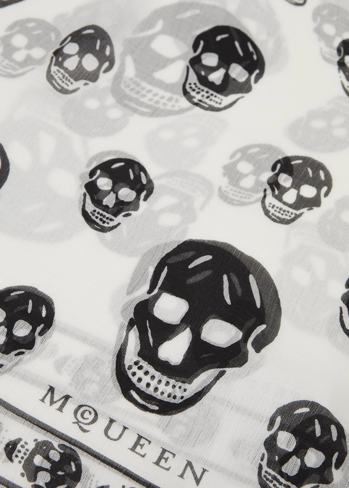 Alexander McQueen Skull Scarf *Resale