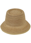 Raffia Crochet Gambler Bucket Hat