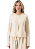 Everyday Button Down Cream