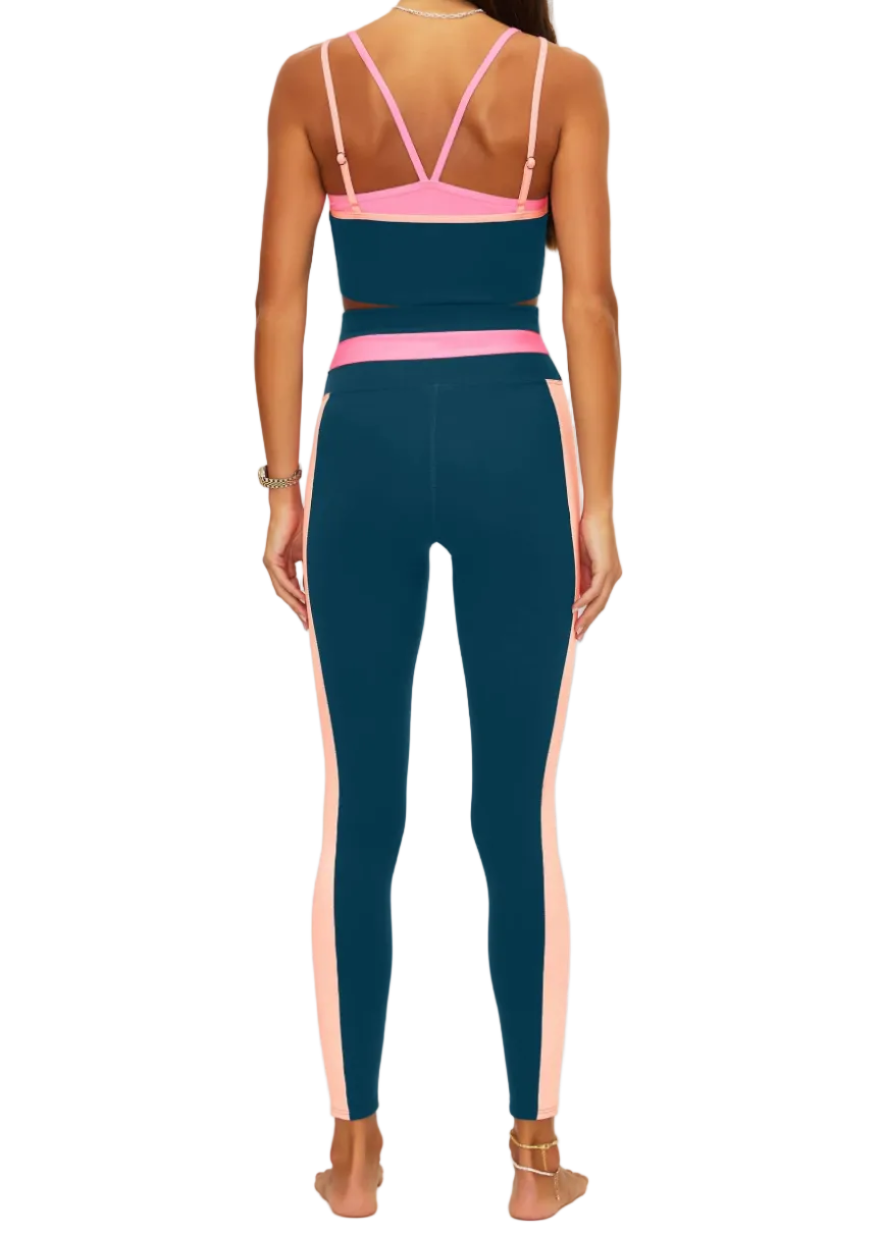 Mariella Legging Seashell Isle Colorblock Matte