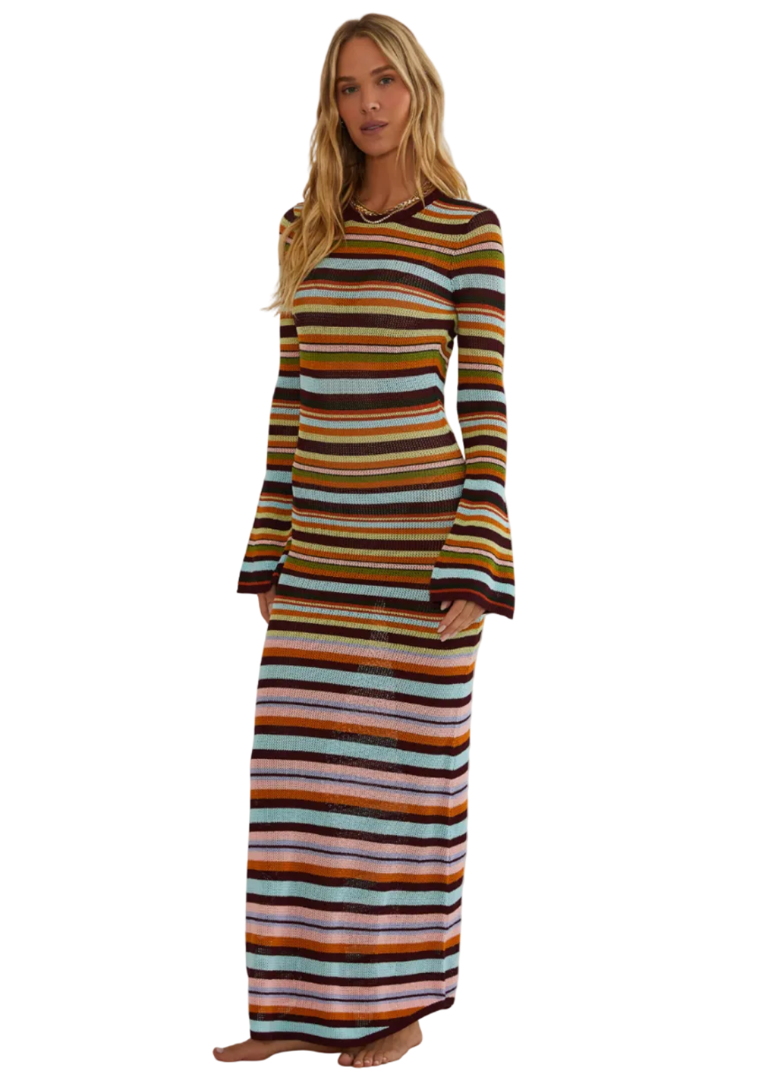 Joia Dress - Paradise Stripe