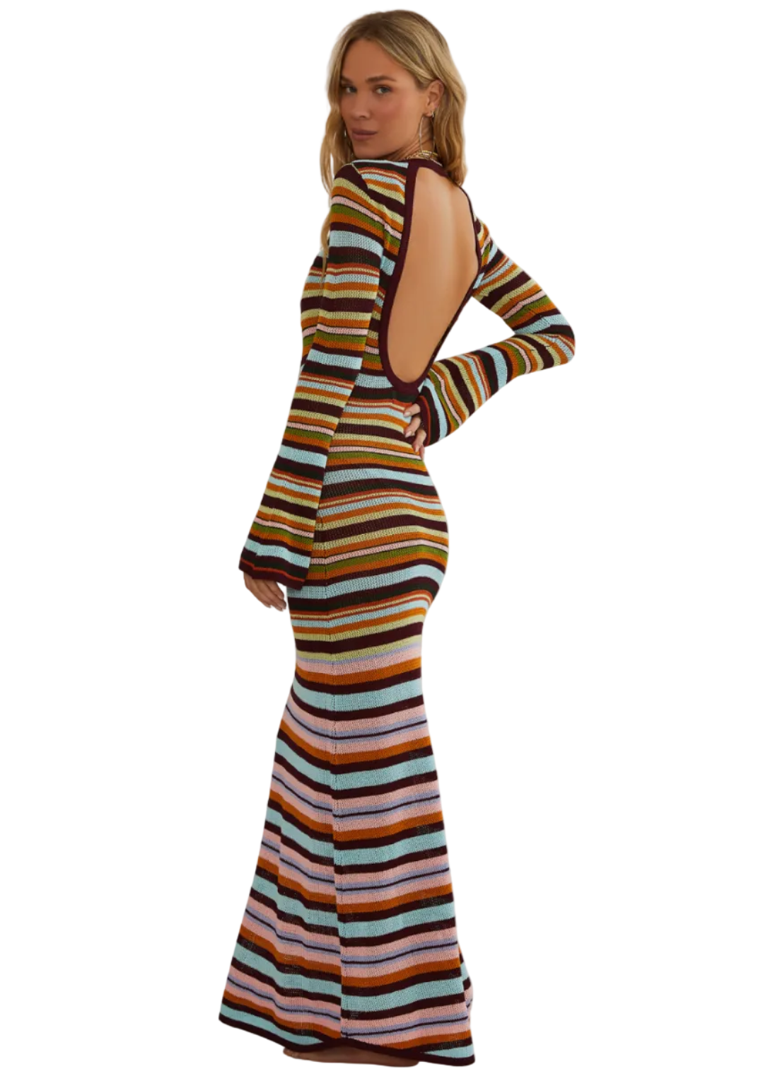 Joia Dress - Paradise Stripe