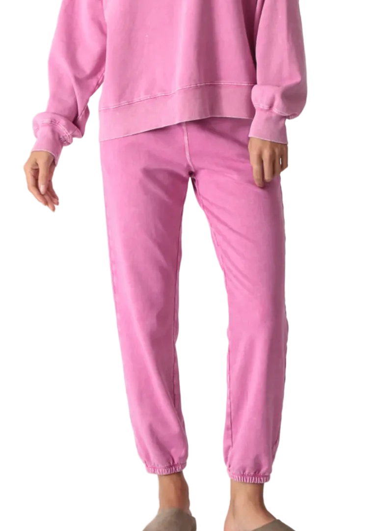 Classic Jogger Acid- Peony