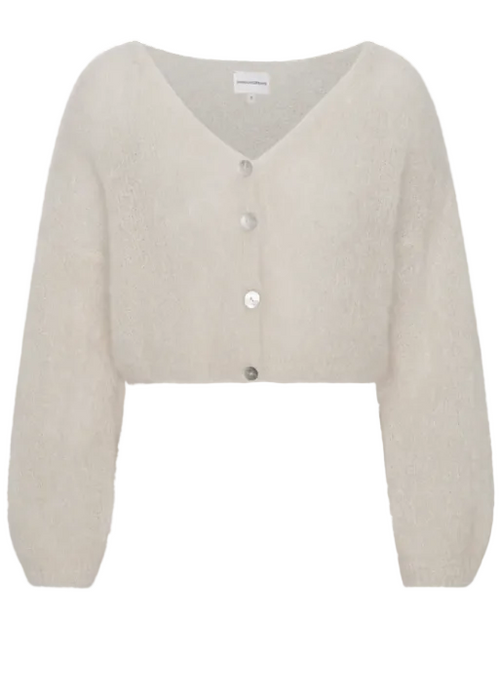 Cornelia Cropped Cardigan Beige