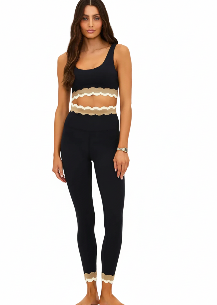 Stacy 7/8 Legging Mystic Colorblock Matte