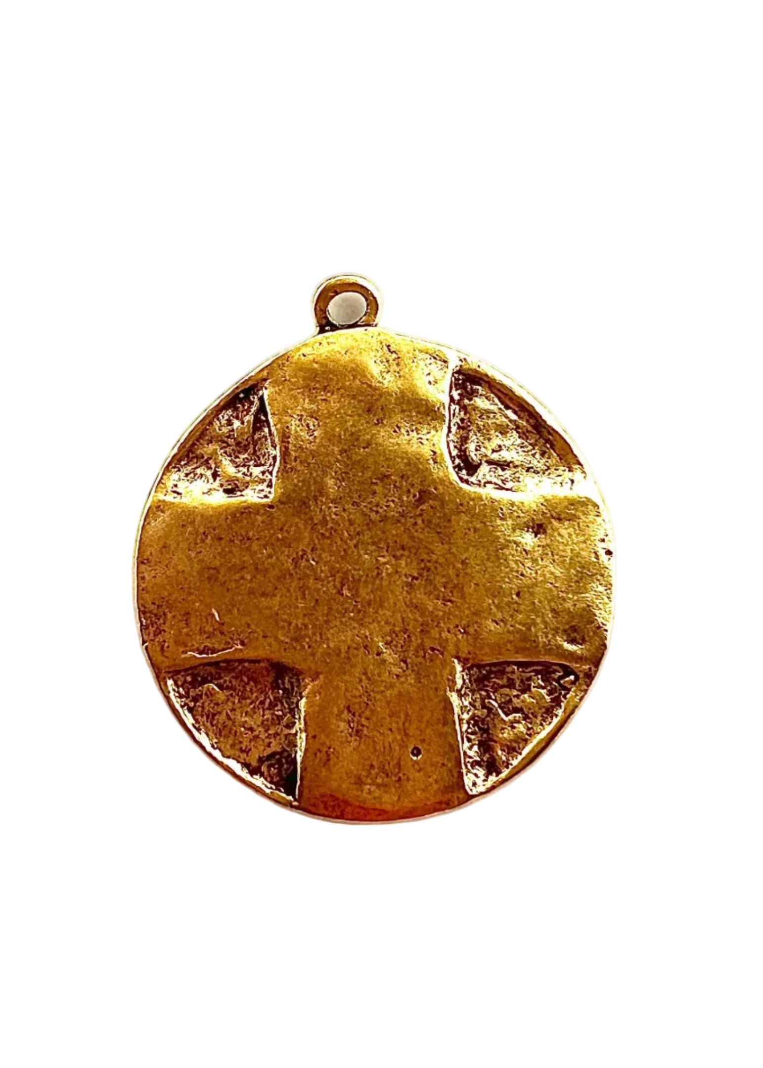 Cross Coin Charm