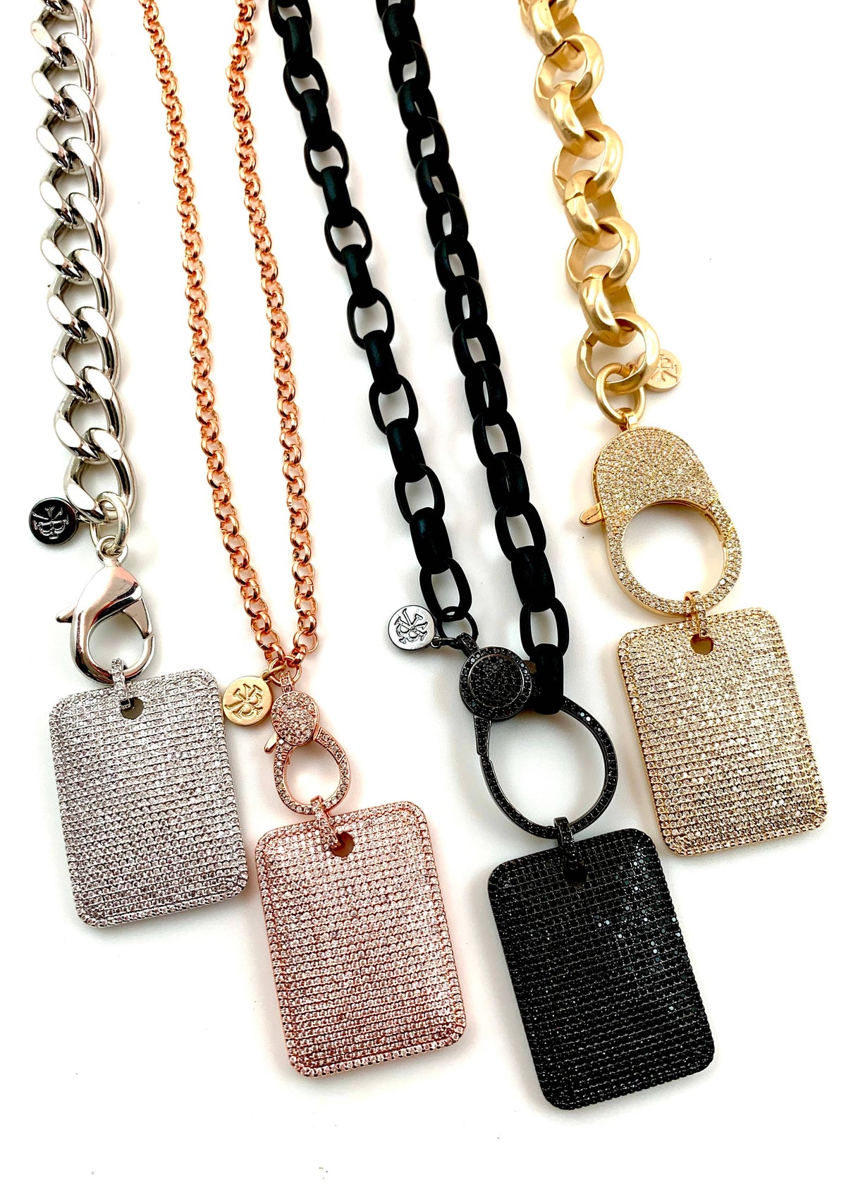 Beveled Dog Tag Gold by Karli Buxton - alternate view 2