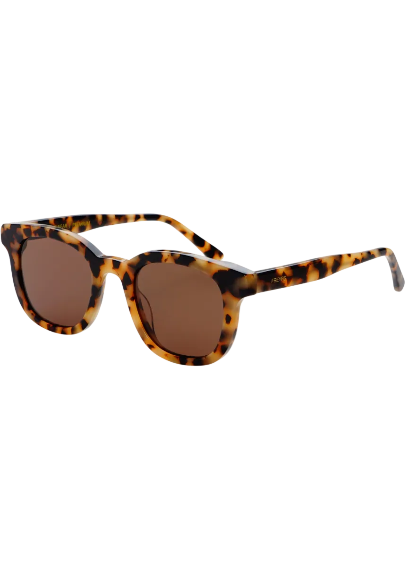 Jasper Acetate Unisex Sunglasses: Milky Tortoise