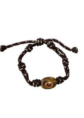 Elliott Cord Bracelet- Brown