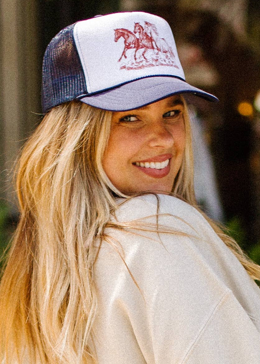Wild Horses Trucker Hat