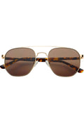 Austin Unisex Sunglasses - Gold / Brown