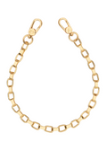 Gold Cube Chain: Wristlet