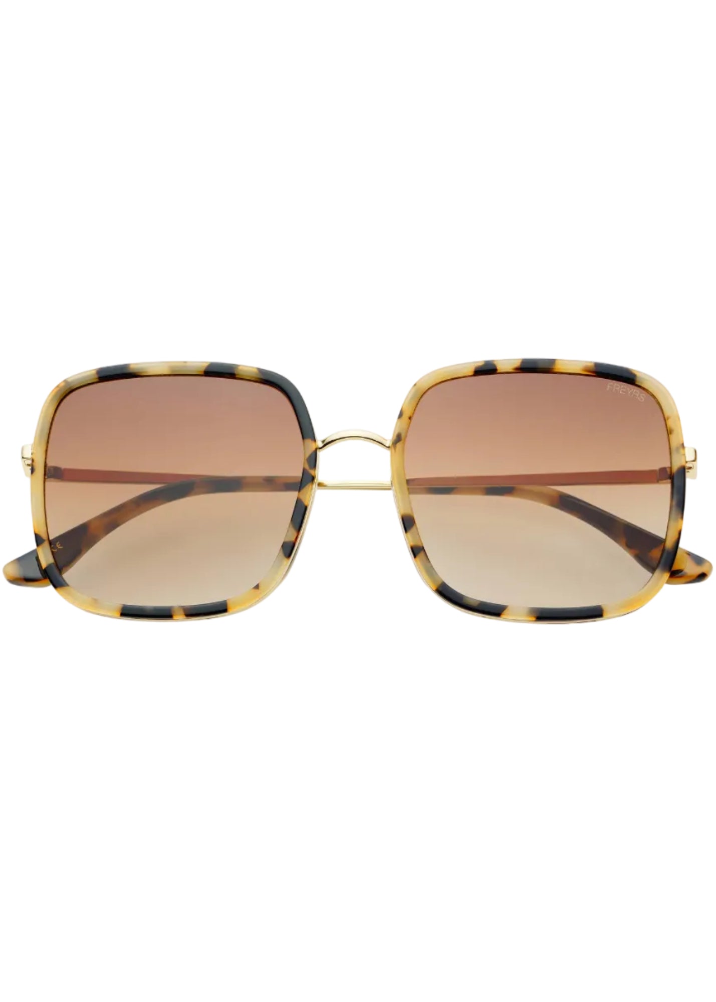 Cosmo Acetate Womens Square Sunglasses - Milky Tortoise