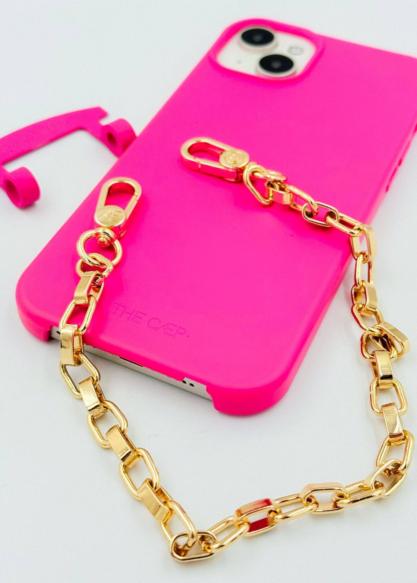 Gold Cube Chain: Wristlet