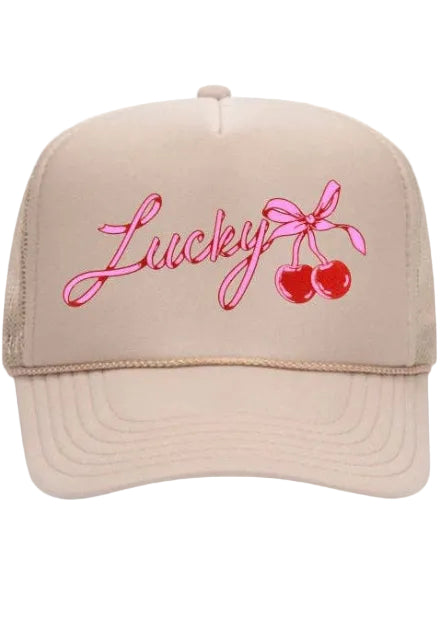 Lucky Girl Trucker Hat