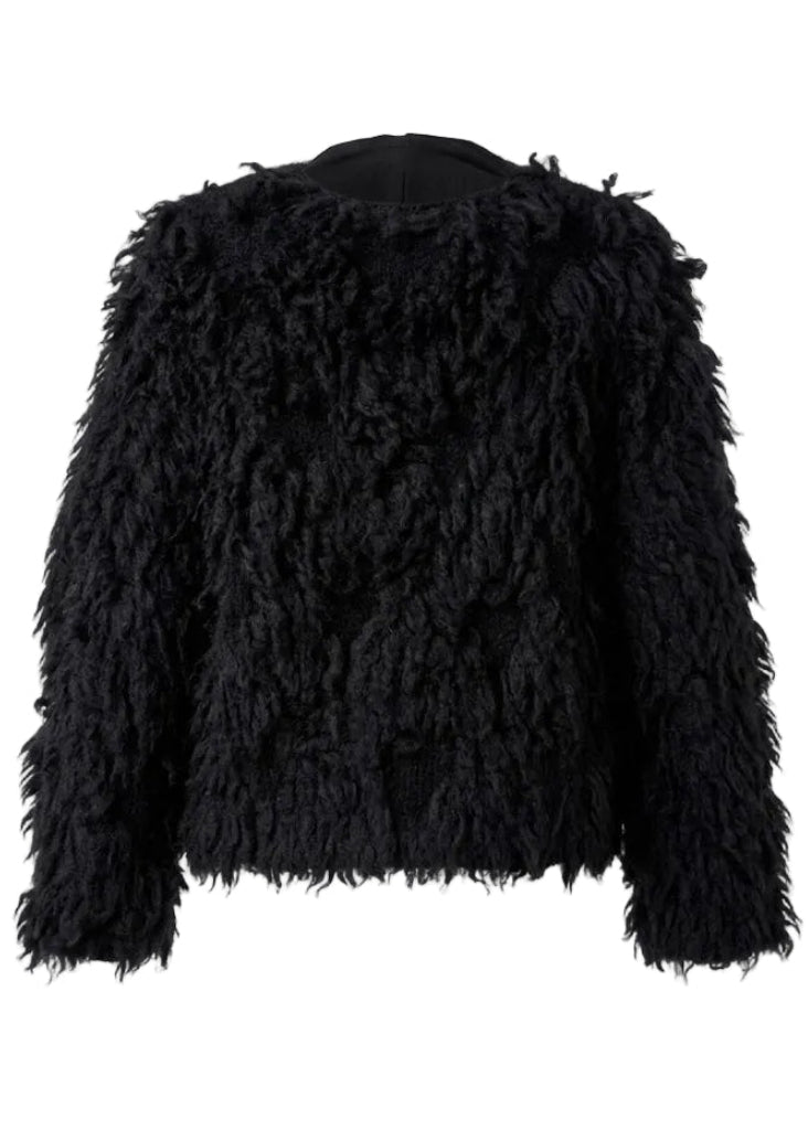Mini Furry - Black