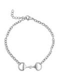 Horse Bit Bracelet - Silver