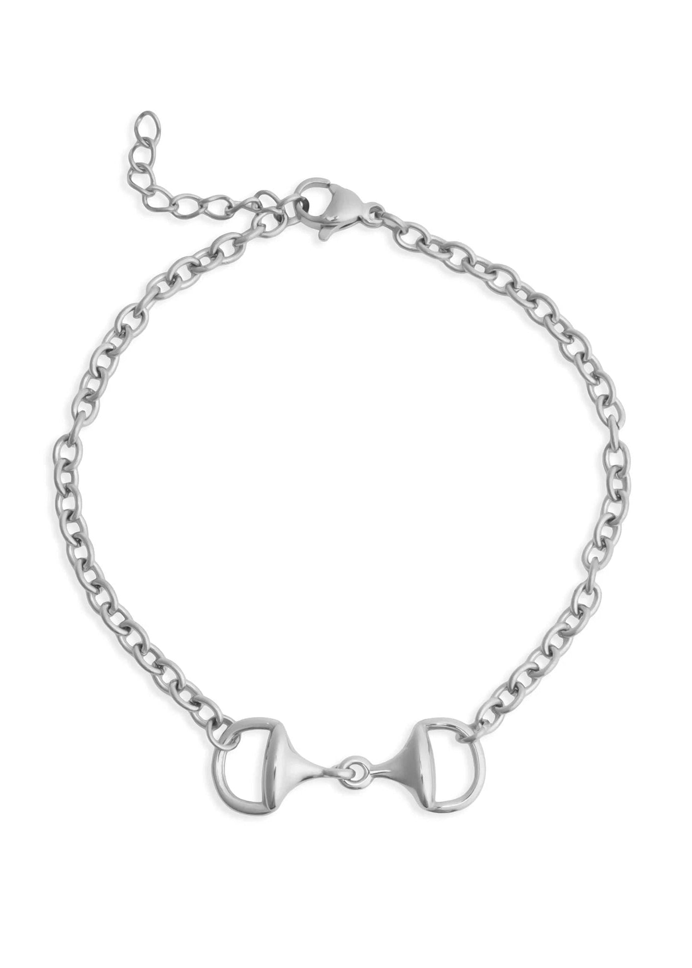 Horse Bit Bracelet - Silver