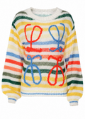 Striped Loose Pullover Sweater