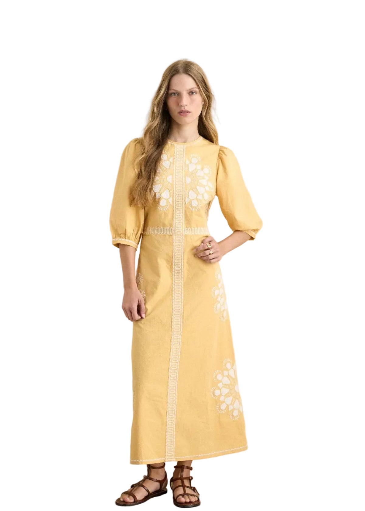 Lauren Dress Yellow: S by Sonmer Shop USA - alternate view 3